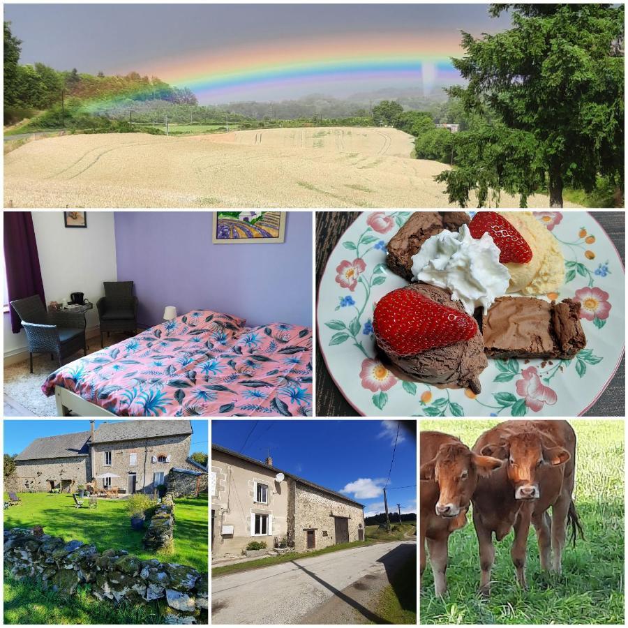 Bed and Breakfast Dans La Creuse à Mourioux-Vieilleville Extérieur photo